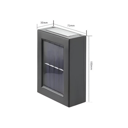 Skanto | Skanto Outdoor Solar Light LED IP65 Waterproof Black
