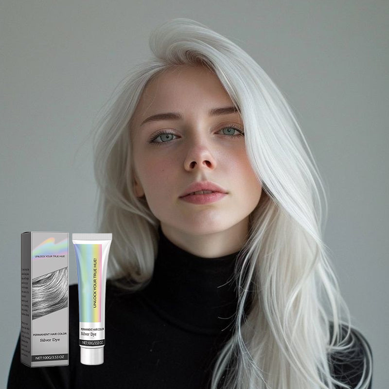 Skanto | 2-in-1 Natural Essence Extract Silver Hair Color