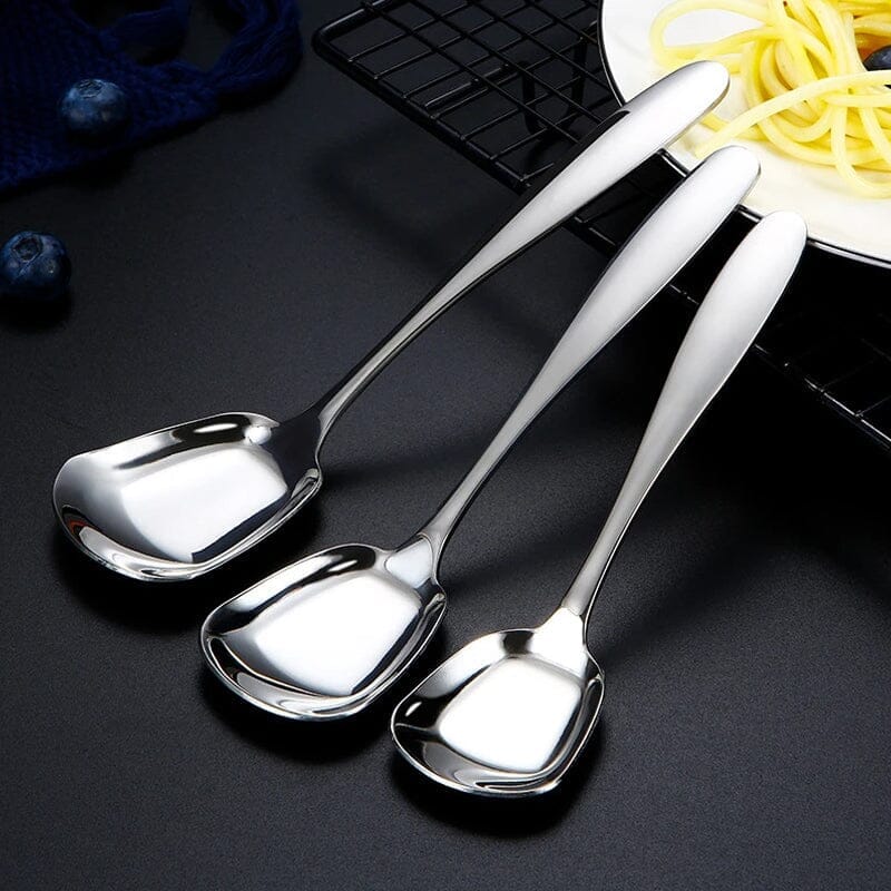 BowLift | Square Head Stainless Steel Spoon