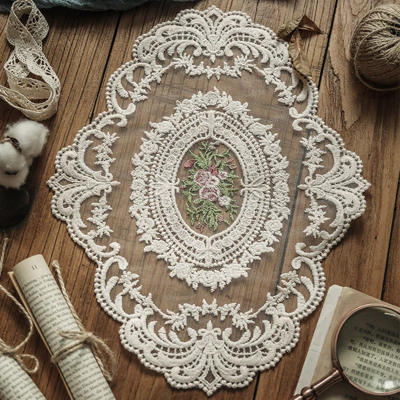 Handmade Crochet Lace Tablecloth Doilies | Bowlift