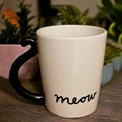 Skanto | Cute Handmade Black Cat Lucky Coffee Mug