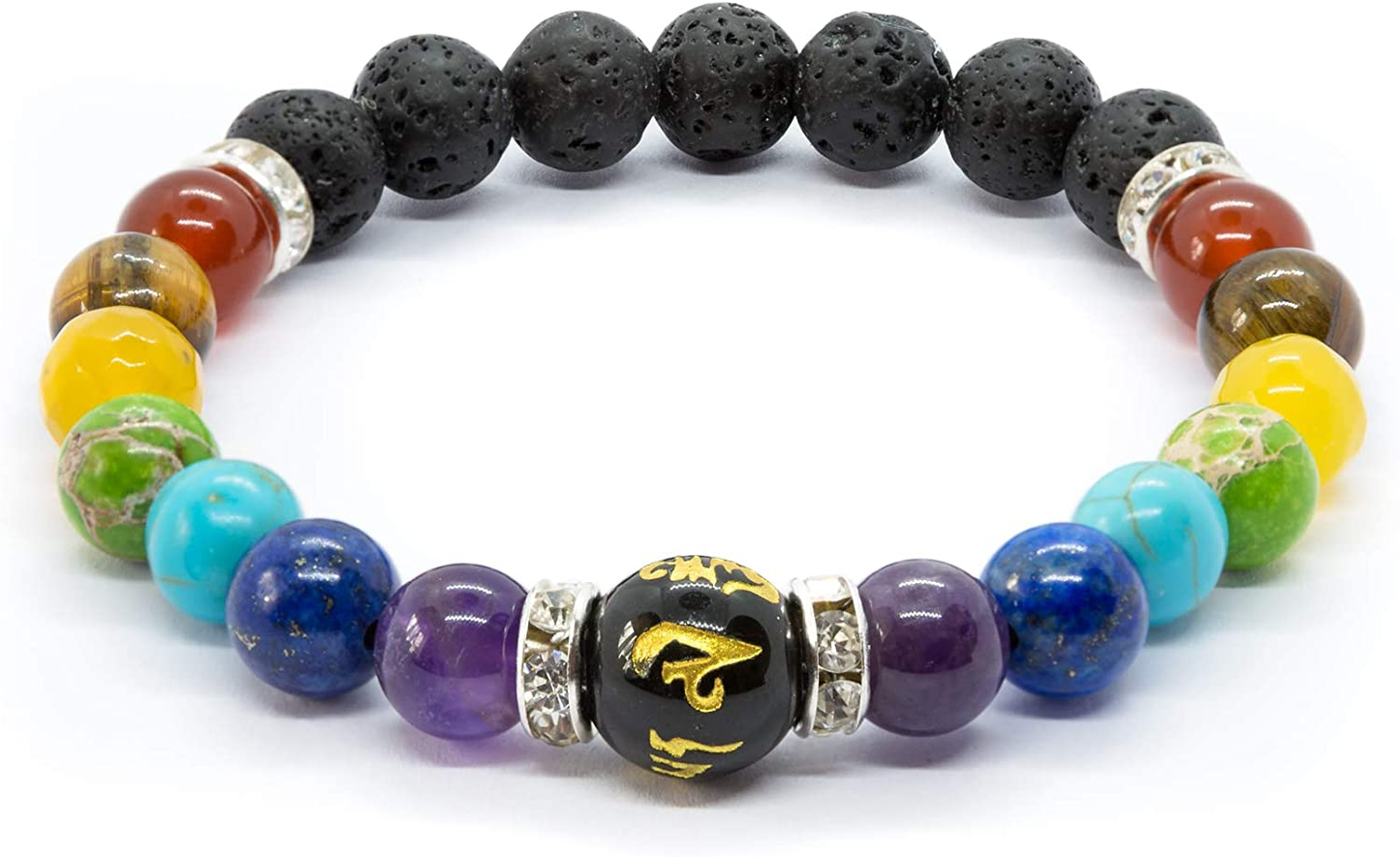 Chakra Healing Crystal Bracelet | Embrace the Power of Nature with This Symbolic Accessory Bowlift