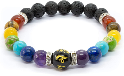 Chakra Healing Crystal Bracelet | Embrace the Power of Nature with This Symbolic Accessory Bowlift