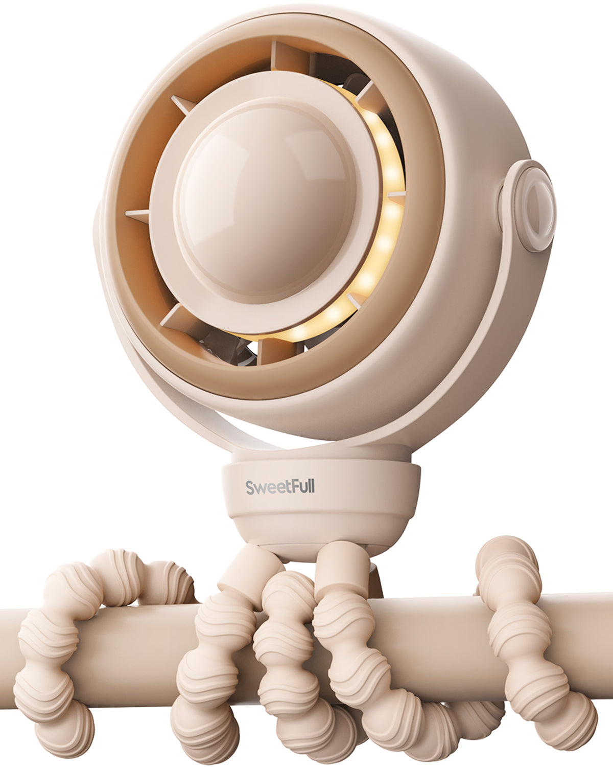 Baby Stroller Fan - 4000mAh Rechargeable 4-Speed | Bowlift