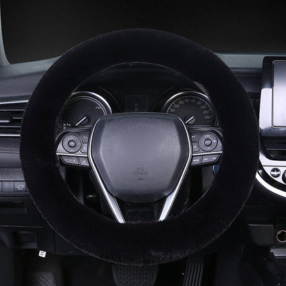 Universal Plush Car Steering Wheel Cover | Karnz