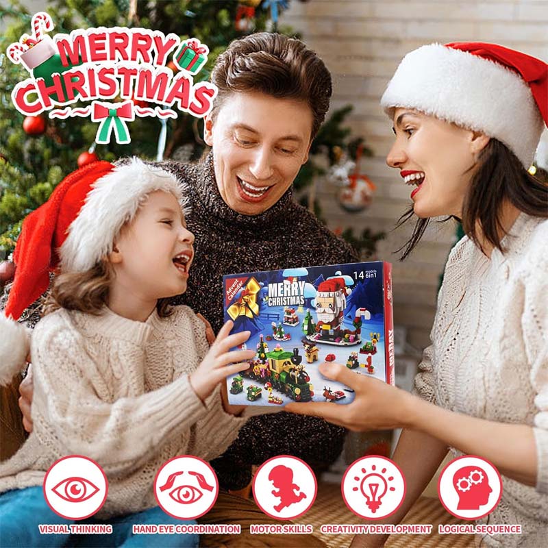 Skanto | 2025 Christmas Building Blocks Gift Box