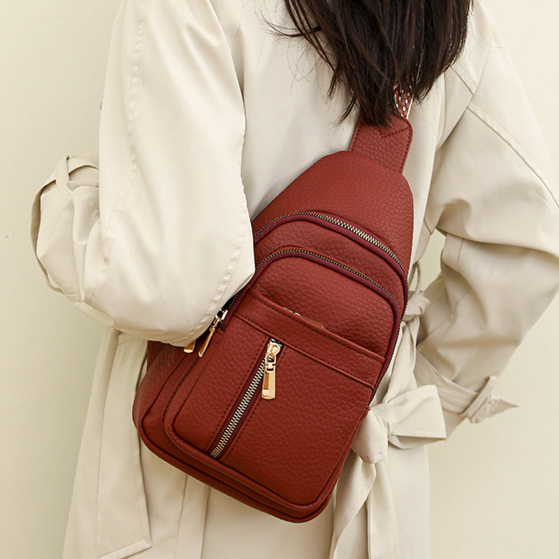 Skanto | Women's Casual Zipper Belt Bag