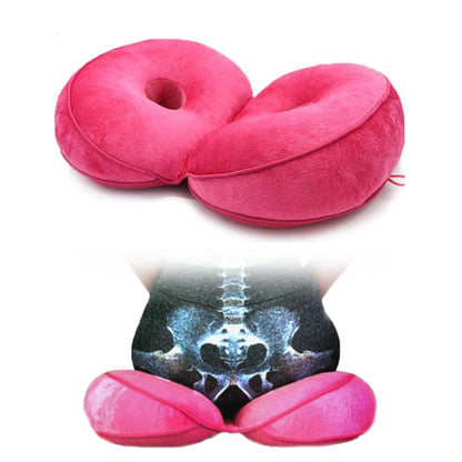 Skanto | OrthoSitz Cushion | Ergonomic & Pressure Relief | Memory Foam | Removable Cover