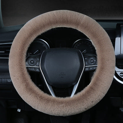 Skanto | Universal Plush Steering Wheel Cover