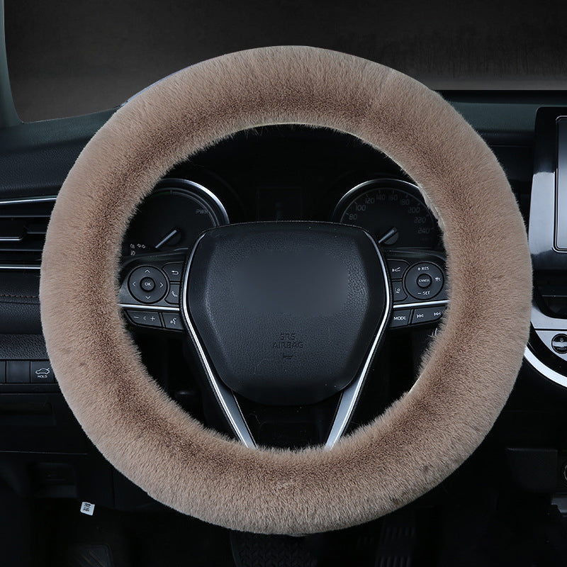 Universal Plush Steering Wheel Cover for Car | Karnz