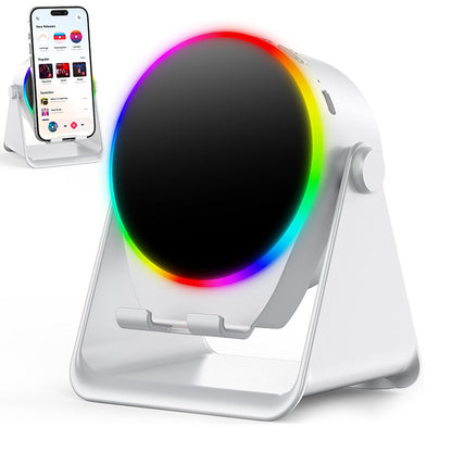 BowLift | 4-In-1 360° Rotating Bluetooth Speaker Stand