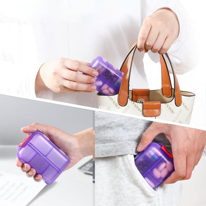 BowLift | Travel Pill Organizer Box (161 Labels for Customization)