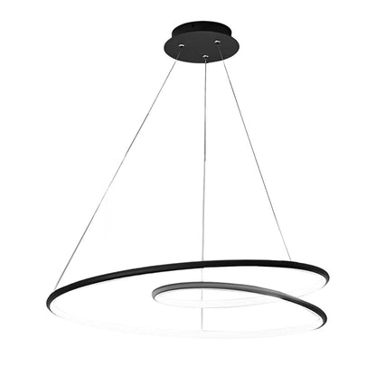 Modern LED Dimmable Pendant Light - Height-Adjustable Ceiling Lamp for Dining Room & Living Room | Karnz