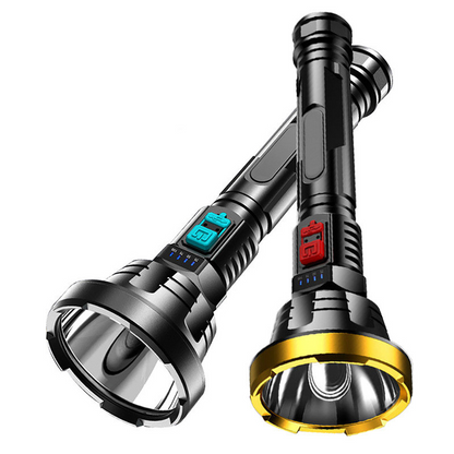 Skanto | 90000LM LED Flashlight – Tactical Spotlight with USB Charging and Super Bright Illumination