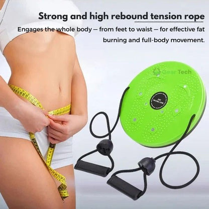 BowLift | Waist Whisper Twisting Disc Pro | Magnetic Massage Balance Board for Core Strength & Waist Training at Home