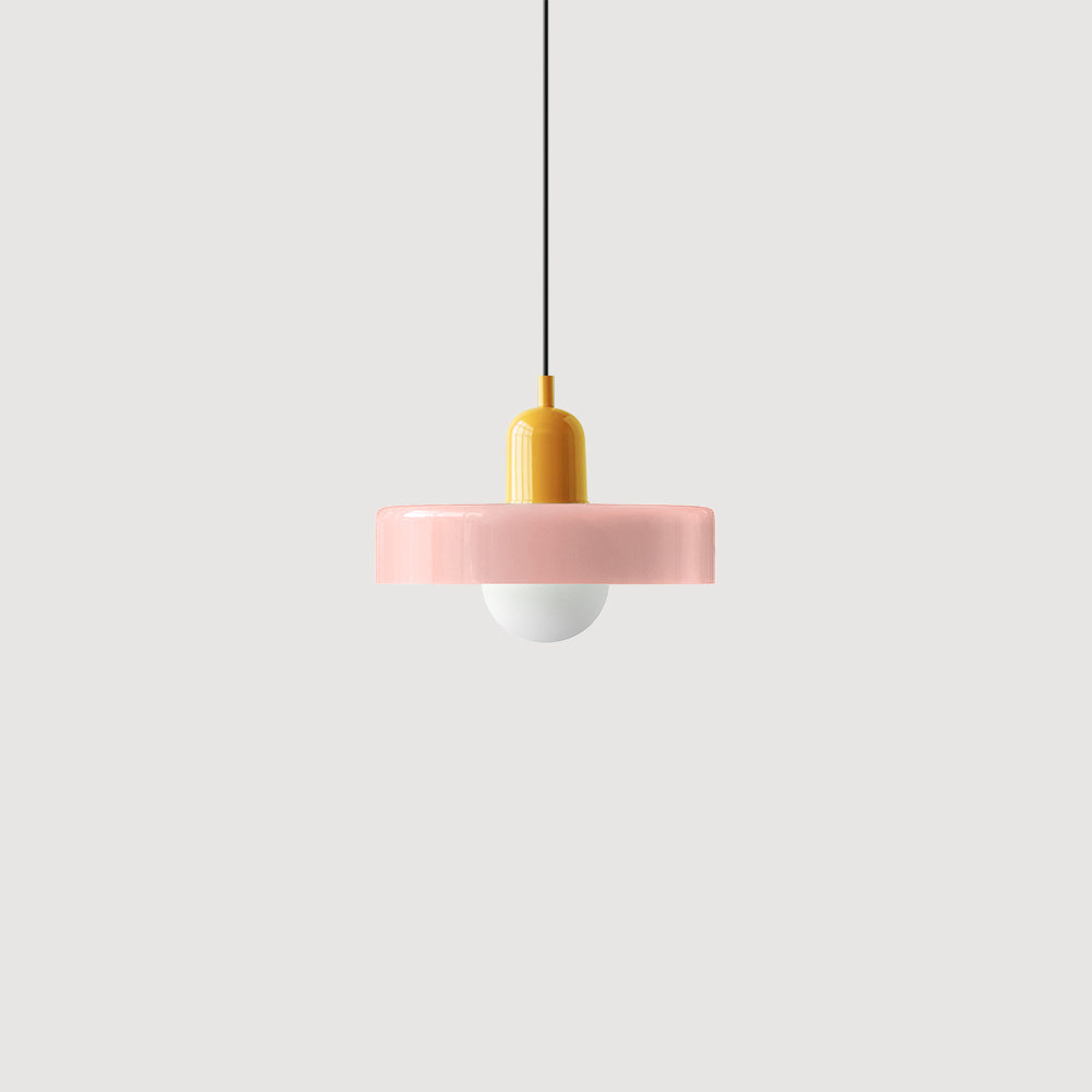 Skanto | Bauhaus Inspired Colorful Glass Pendant Lamp