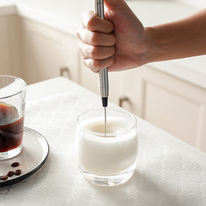 BowLift | Handheld Rechargeable Electric Milk Frother / Foam Maker with Stainless Whisk, for Bulletproof Coffee, Latte, Cappuccino, Hot Chocolate and More