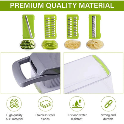Skanto | 12-in-1 Manual Vegetable Chopper