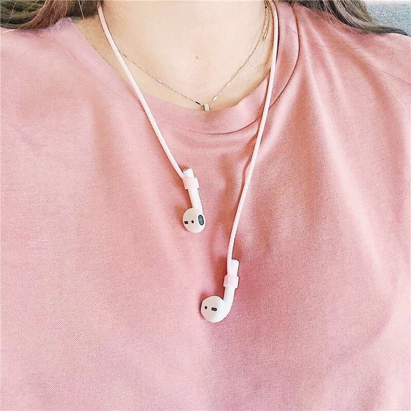 Magnetic AirPods neckband with anti-loss function