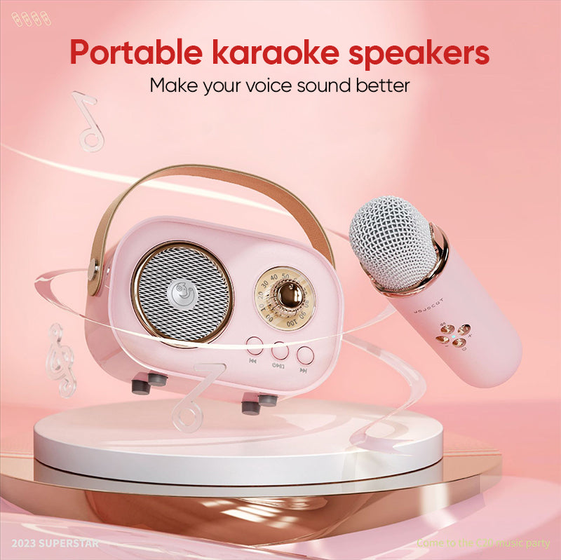 BowLift | Portable Bluetooth Speaker with Wireless Microphone