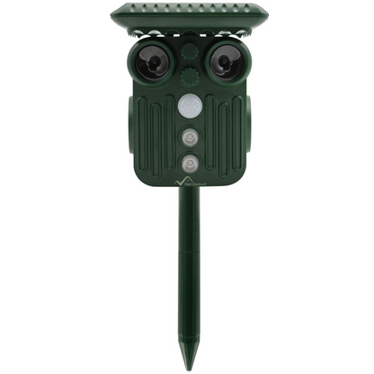 BowLift | Ultrasonic Solar Deer Repeller | 5 Adjustable Modes. Waterproof & Eco-Friendly for Home Gardens and Yards