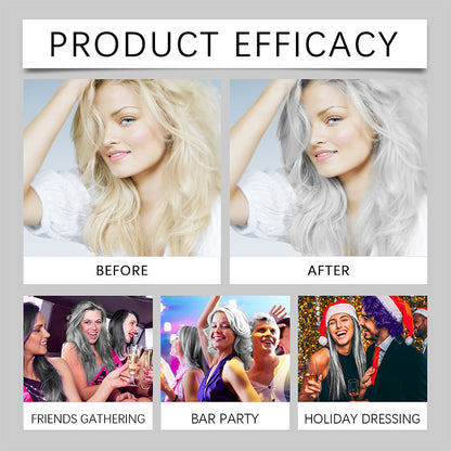 Kalsten | 2-in-1 Natural Essence Extract Silver Hair Dye