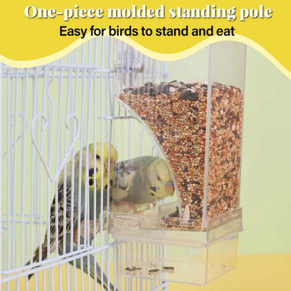Automatic overflow protection Transparent bird feeder | Bowlift