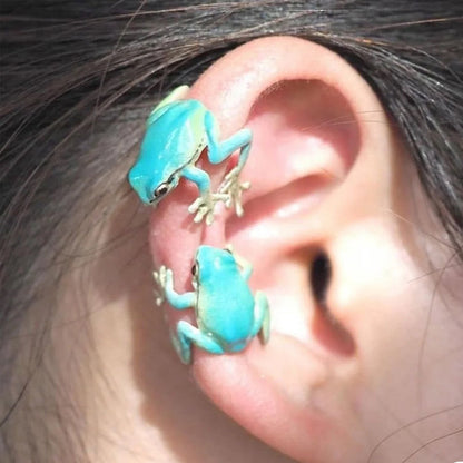 Skanto | Latest Tree Frog Ring Earrings