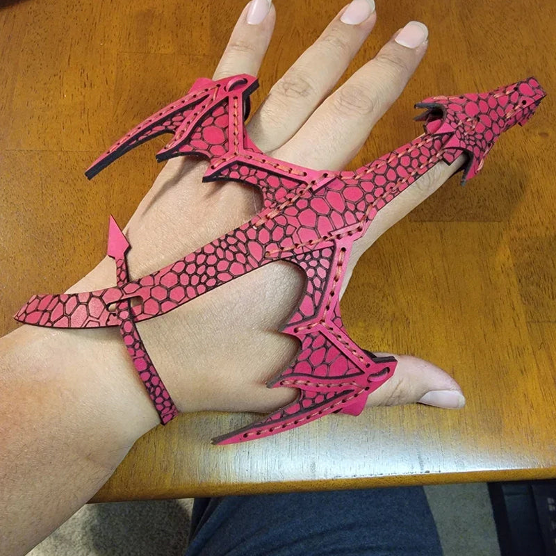 BowLift | Leather Hand Dragon Cuff