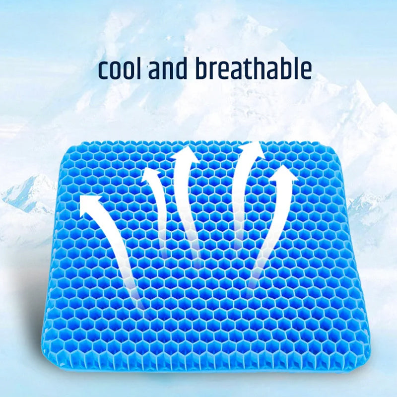 Skanto | Honeycomb Gel Cushion (Cushion + Seat Cover)