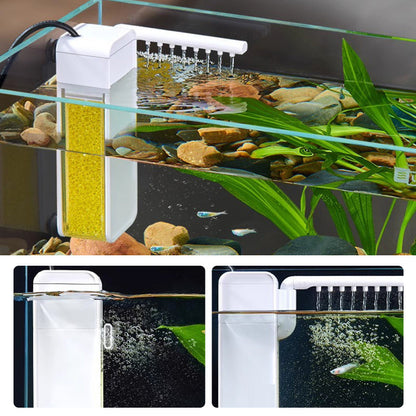 Silent Wall-Mounted Fish Tank Filter | Skanto