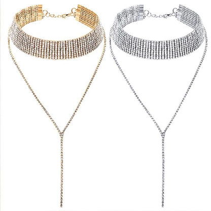 Skanto | Rhinestone Topp Choker