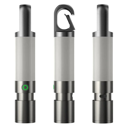 Skanto | LED Flashlight with Multicolor Filters – Rechargeable USB-C Lamp with Camping and Emergency Light Function