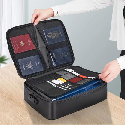 Skanto Skanto | Waterproof Fireproof Document and Cash Storage Bag with Secure Lock
