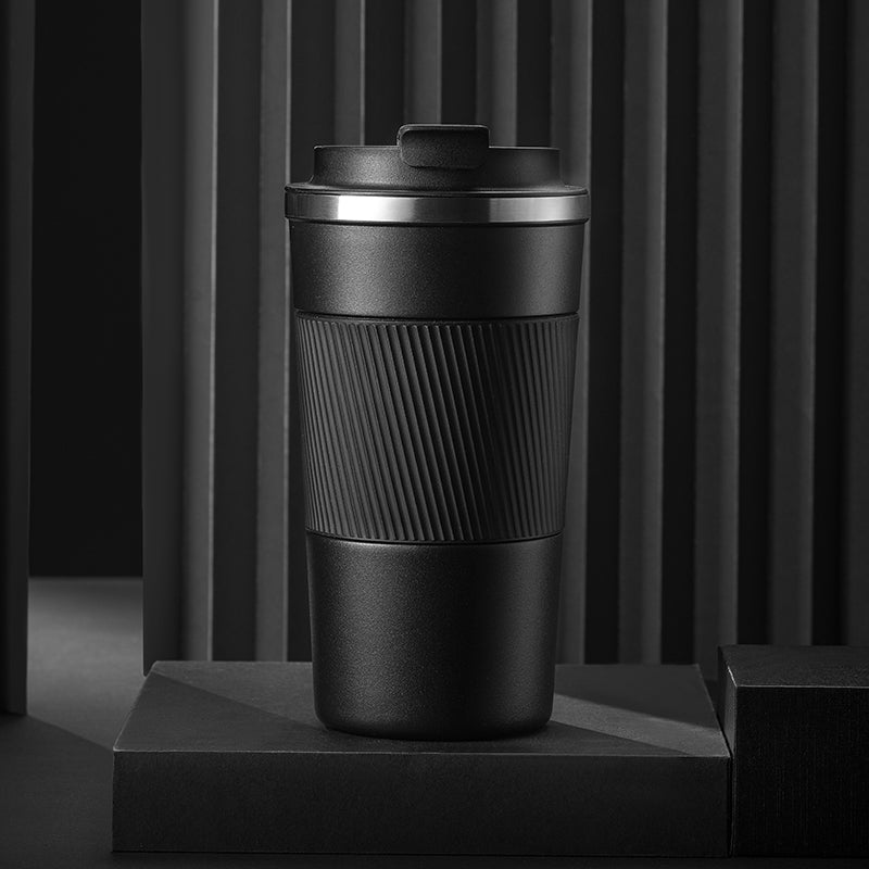 BowLift | Stainless Steel Insulation Mug, with Spout Lid, Leak-proof Design and Large Mouth for Easy Cleaning
