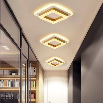 Skanto | Square LED Ceiling Lamp for Modern Interiors