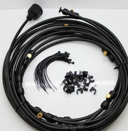 Skanto | Garden Watering System – Drip Irrigation Kit with Adjustable Spray Head and Accessories