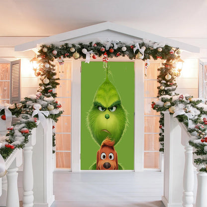 Skanto | The Nightmare Before Christmas | Outdoor Decorations | Jack Skellington Door Cover