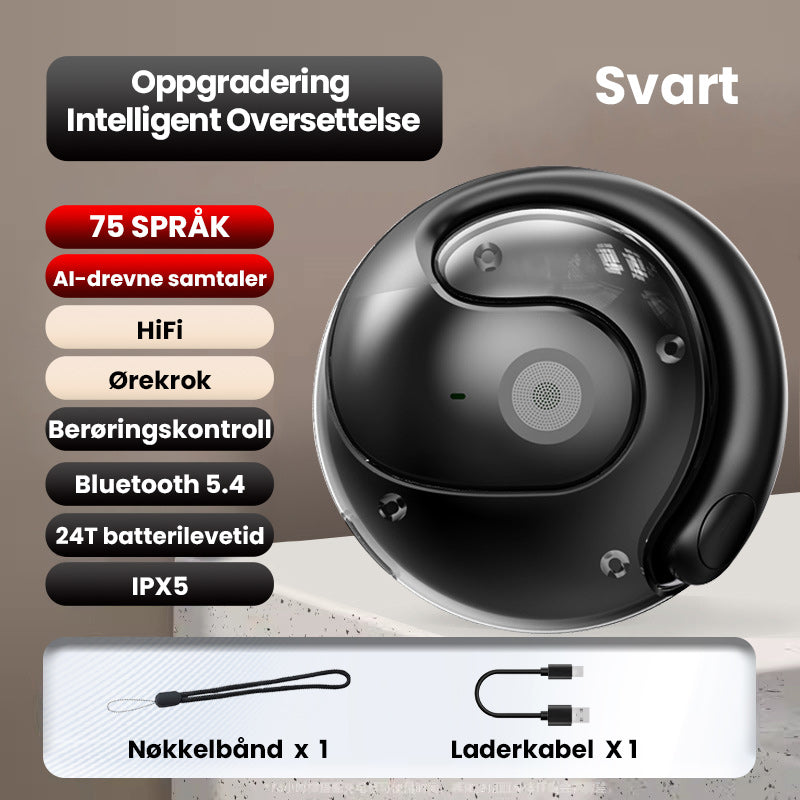 Skanto | Smart Wireless Bluetooth Translation Earbuds