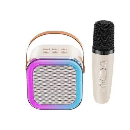 Mini Karaoke Machine with Wireless Microphones | Skanto