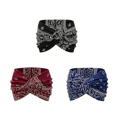 Brehn | Vintage-style Wide Batik Headband