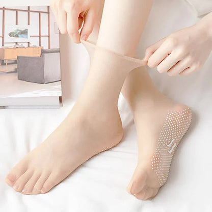 Kalsten | Invisible, non-slip crystal silk socks