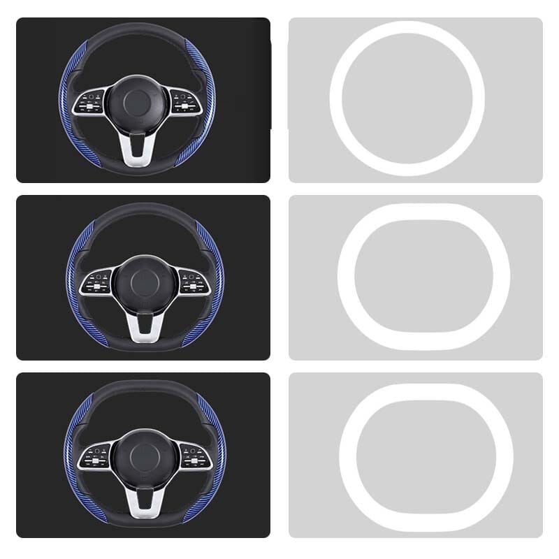 BowLift | Universal Laser Carbon Fiber Pattern Steering Wheel Cover