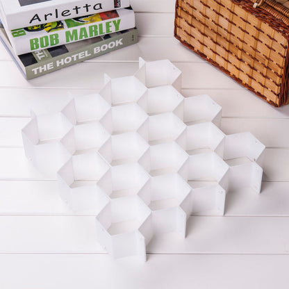 Honeycomb Drawer Divider Organization
