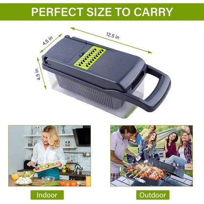 Skanto | 12-in-1 Manual Vegetable Chopper