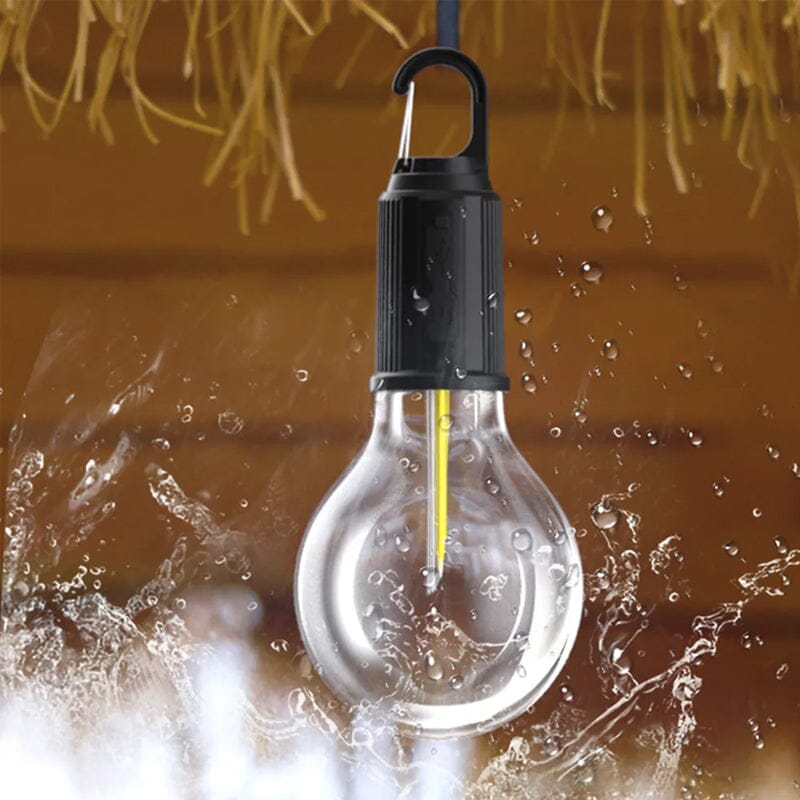 New Outdoor Camping Hanging Type-C Charging Retro Bulb Light | Karnz