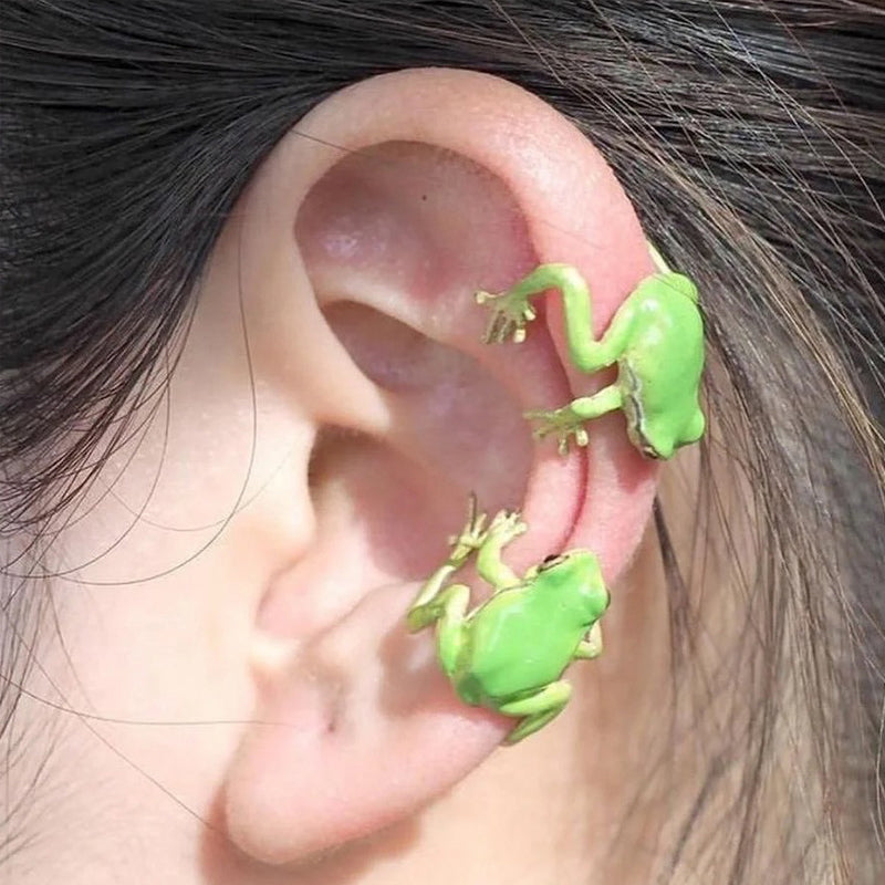 BowLift | Latest-tree Frog Ring & Earrings