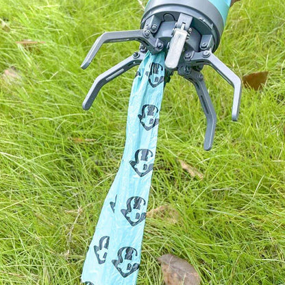 Skanto | Pet Poop Pickup Portable Six Claw Handling Waste Bags Dispenser