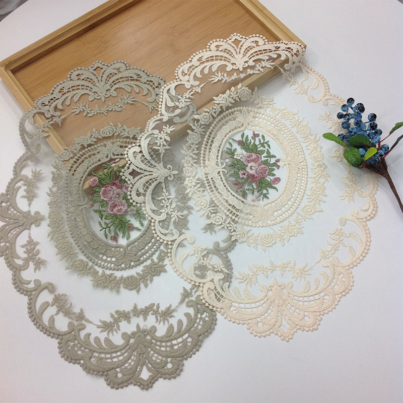 Handmade Crochet Lace Tablecloth Doilies | Skanto