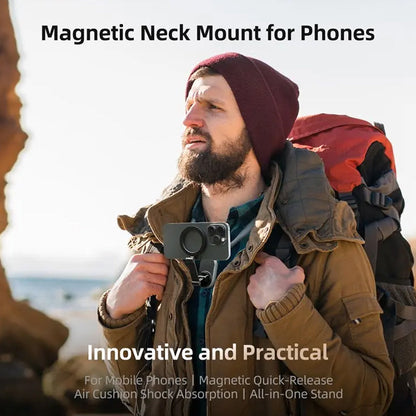 BowLift | Magnetic Neck Mount for Phones